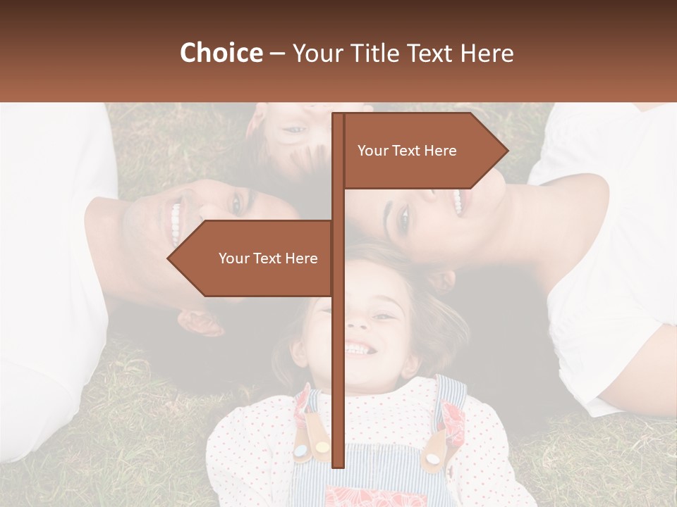 A Group Of People Laying On Top Of A Grass Covered Field PowerPoint Template