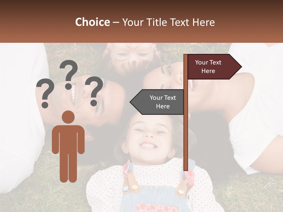 A Group Of People Laying On Top Of A Grass Covered Field PowerPoint Template