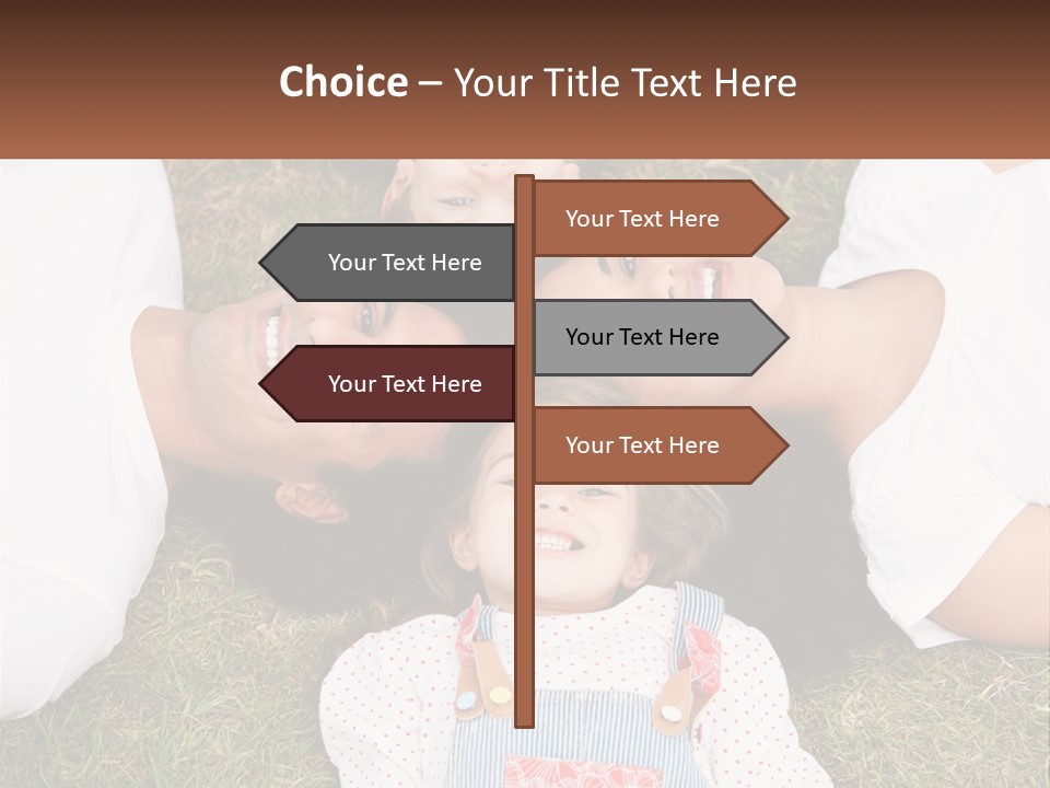 A Group Of People Laying On Top Of A Grass Covered Field PowerPoint Template