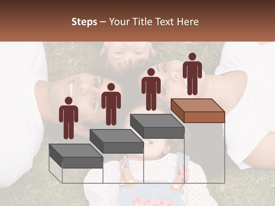 A Group Of People Laying On Top Of A Grass Covered Field PowerPoint Template