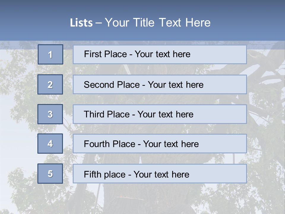 A Man Is Climbing Up A Tree With A Harness PowerPoint Template