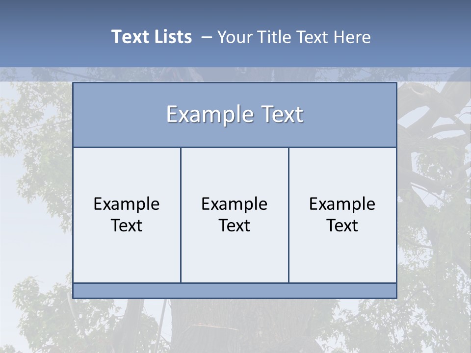 A Man Is Climbing Up A Tree With A Harness PowerPoint Template