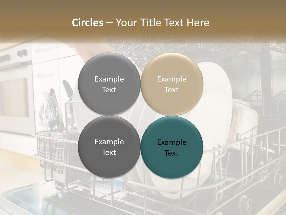 A Person Loading Dishes From A Dishwasher PowerPoint Template