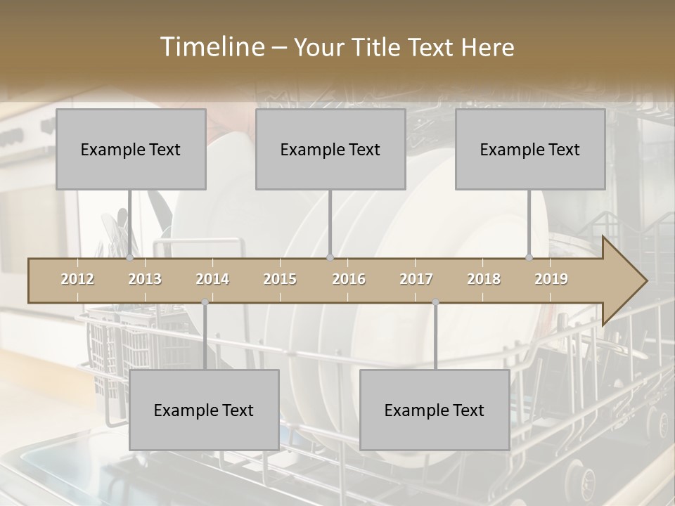 A Person Loading Dishes From A Dishwasher PowerPoint Template