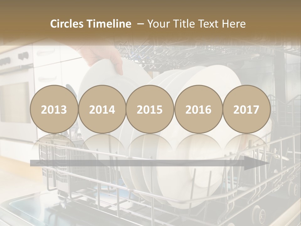 A Person Loading Dishes From A Dishwasher PowerPoint Template