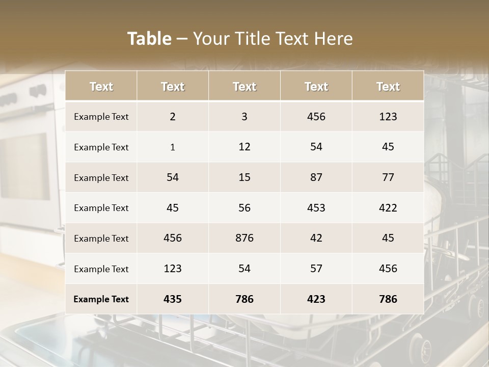 A Person Loading Dishes From A Dishwasher PowerPoint Template