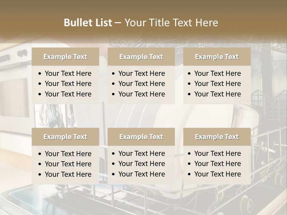 A Person Loading Dishes From A Dishwasher PowerPoint Template