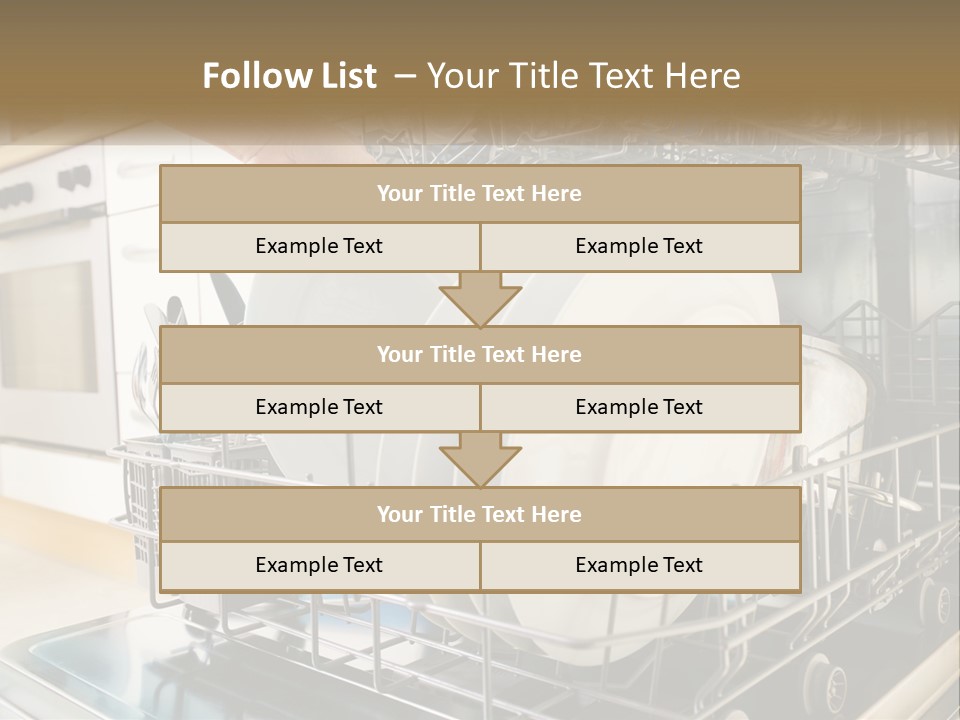 A Person Loading Dishes From A Dishwasher PowerPoint Template