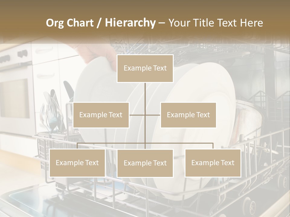 A Person Loading Dishes From A Dishwasher PowerPoint Template