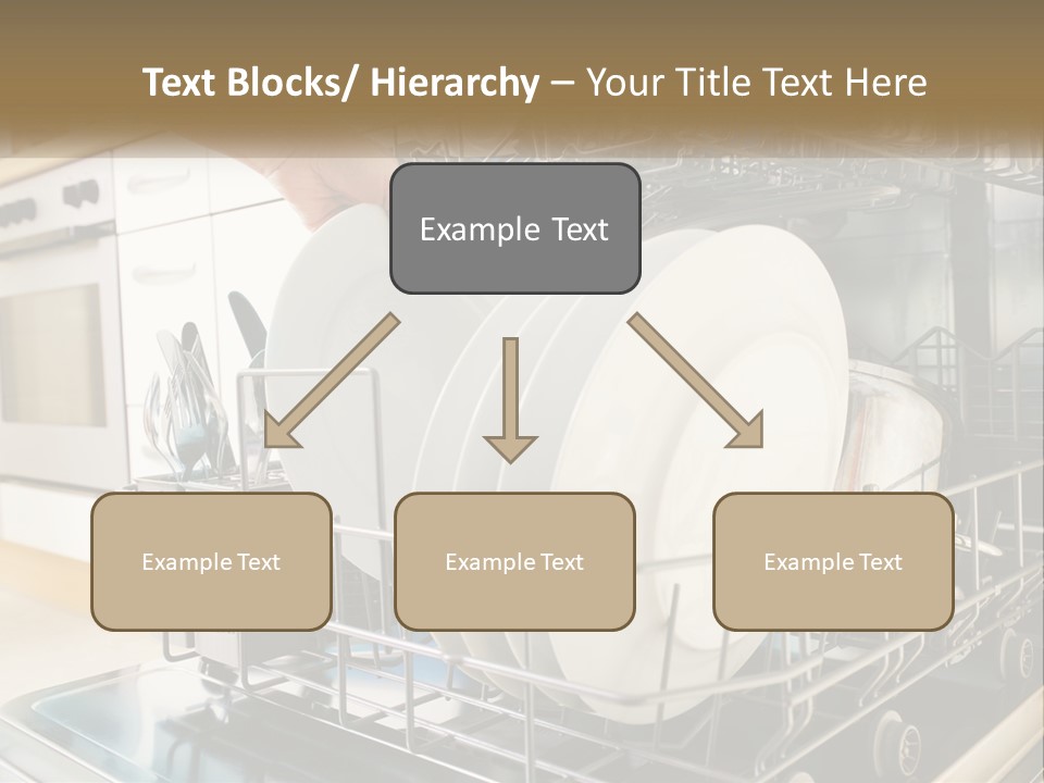 A Person Loading Dishes From A Dishwasher PowerPoint Template