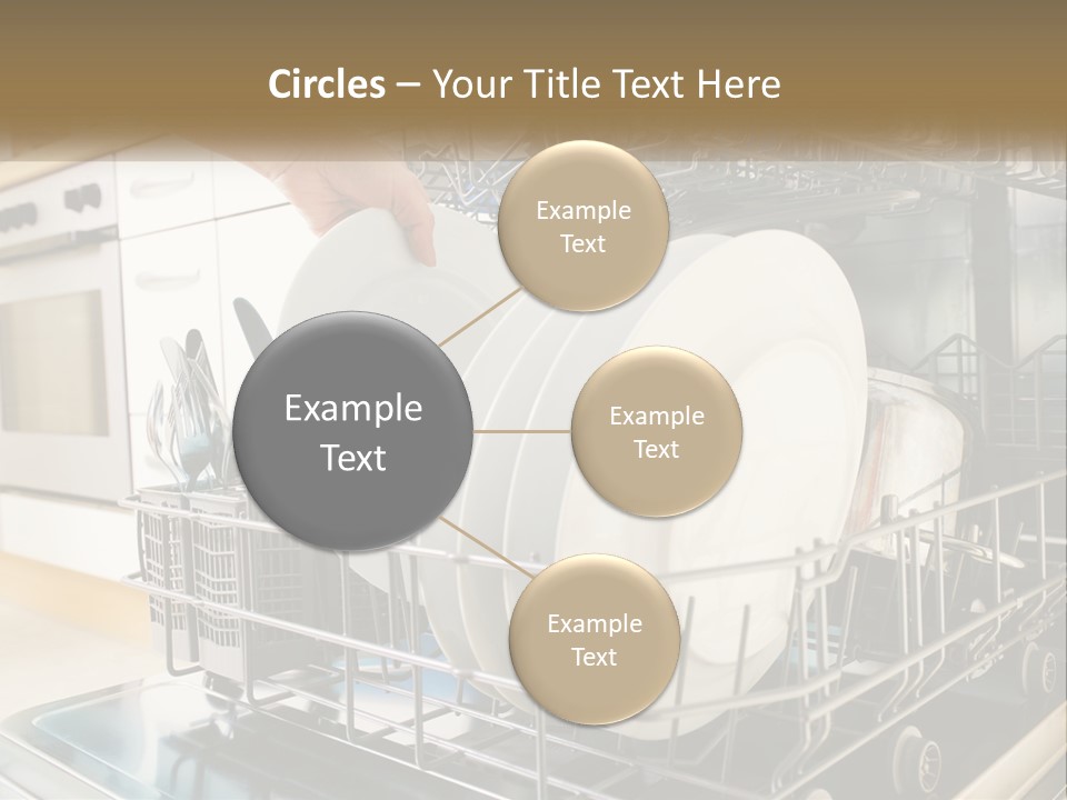 A Person Loading Dishes From A Dishwasher PowerPoint Template