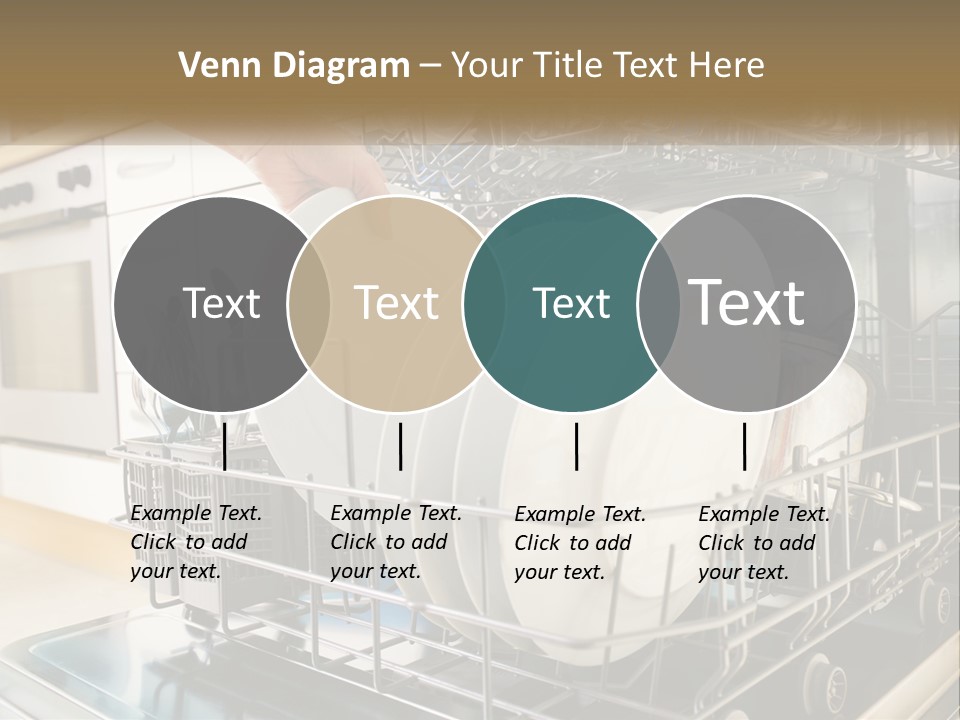 A Person Loading Dishes From A Dishwasher PowerPoint Template