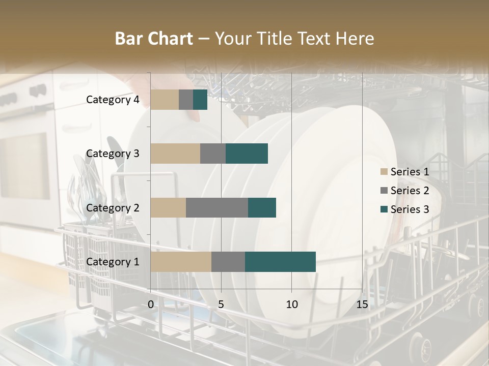 A Person Loading Dishes From A Dishwasher PowerPoint Template