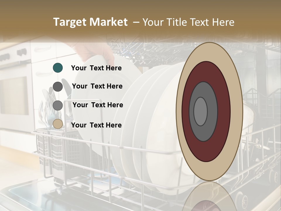 A Person Loading Dishes From A Dishwasher PowerPoint Template