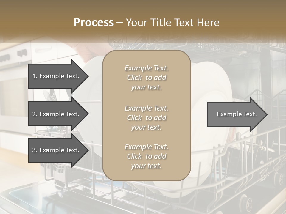 A Person Loading Dishes From A Dishwasher PowerPoint Template
