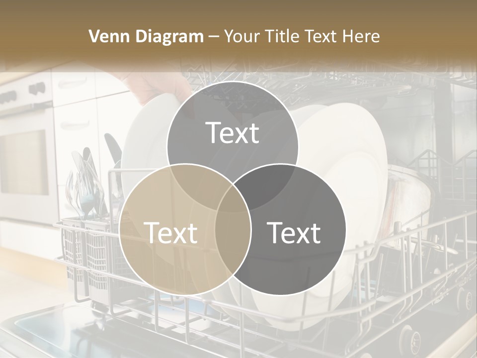 A Person Loading Dishes From A Dishwasher PowerPoint Template