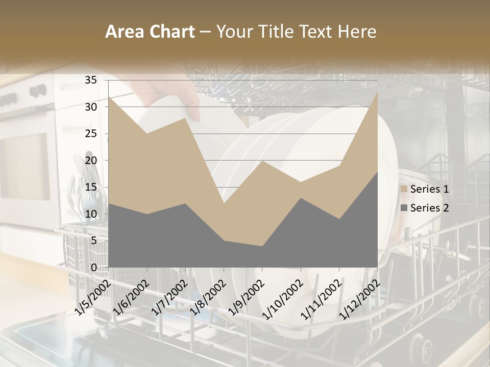 A Person Loading Dishes From A Dishwasher PowerPoint Template