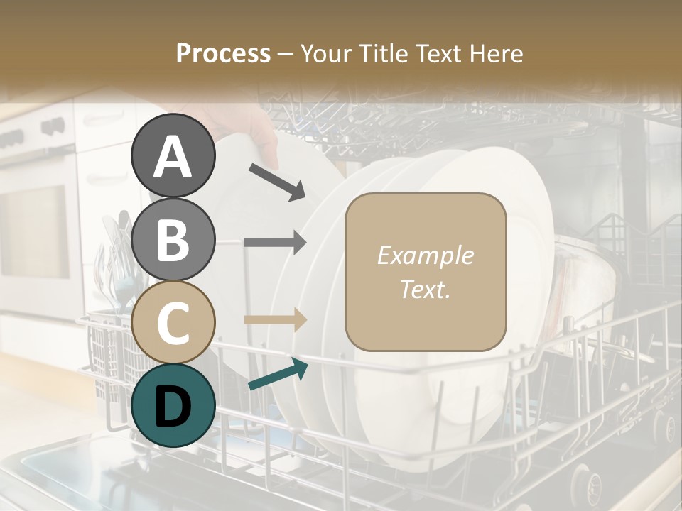 A Person Loading Dishes From A Dishwasher PowerPoint Template