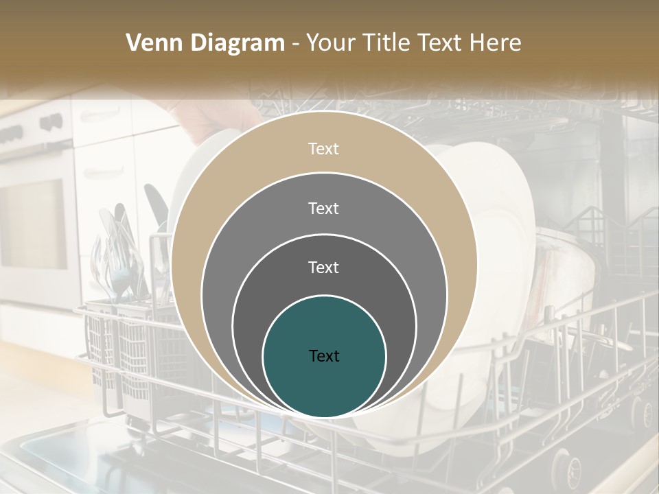 A Person Loading Dishes From A Dishwasher PowerPoint Template