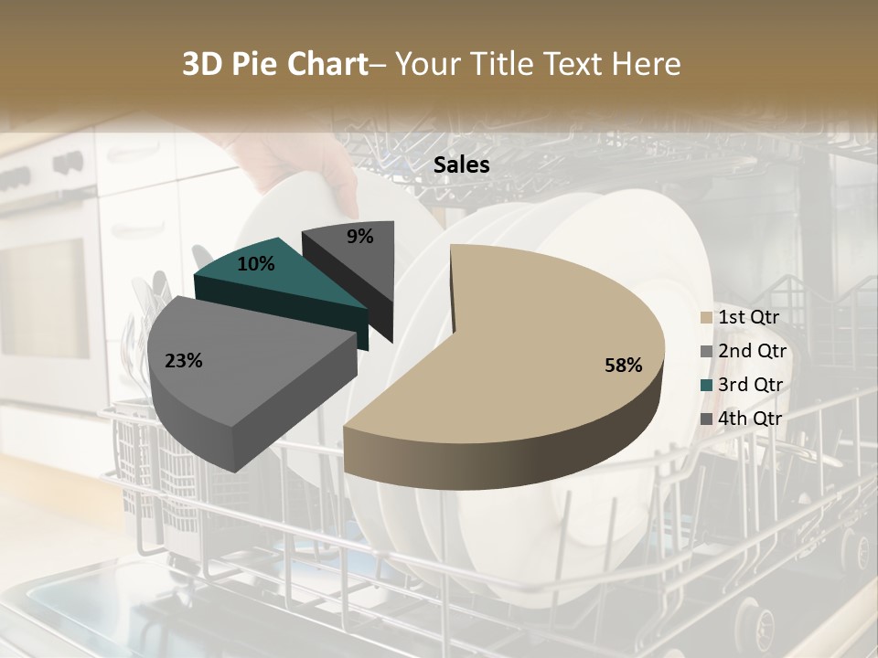 A Person Loading Dishes From A Dishwasher PowerPoint Template