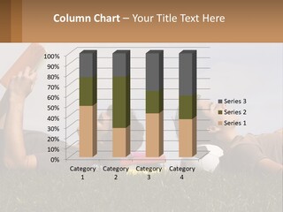 A Couple Of People Laying On Top Of A Lush Green Field PowerPoint Template