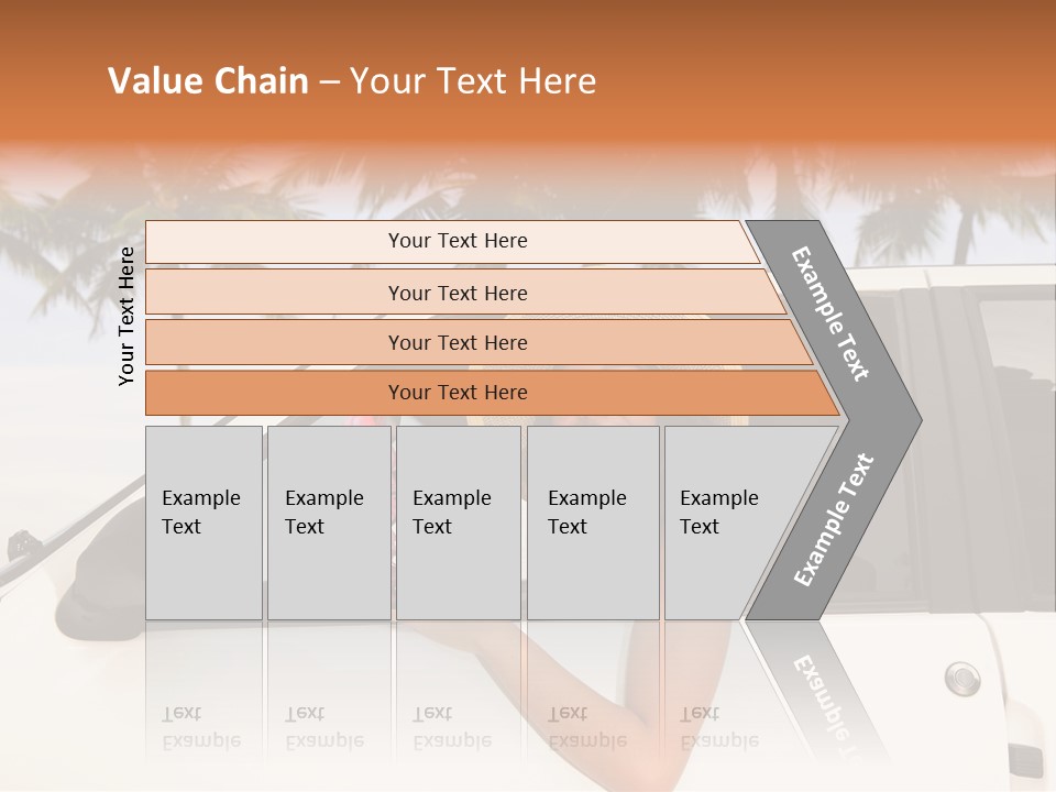 A Woman In A Hat Is Sitting In A Car PowerPoint Template