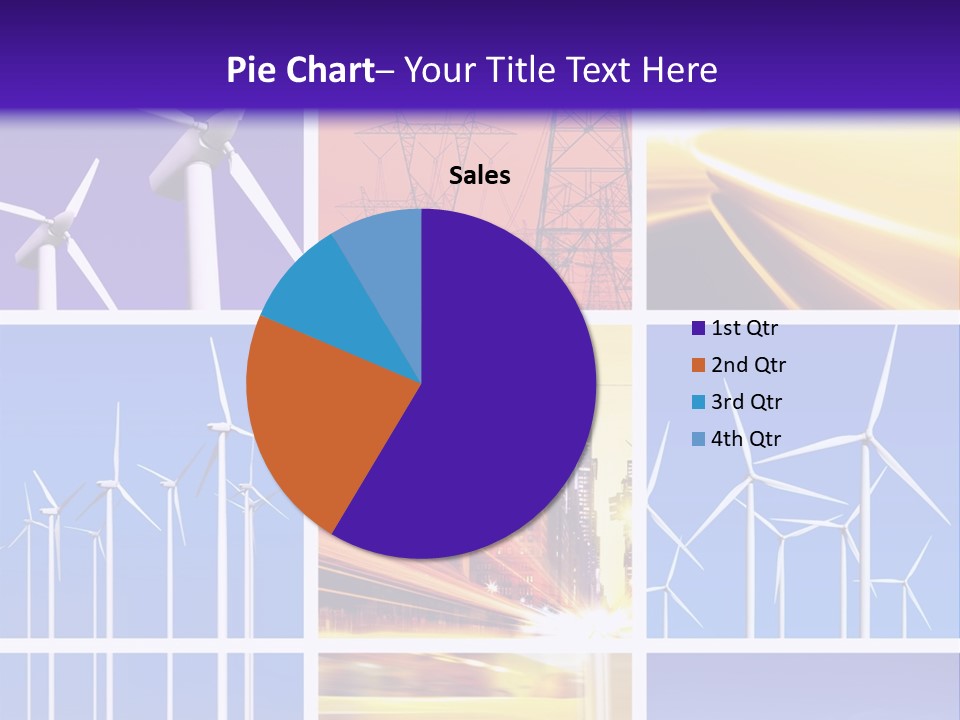 A Bunch Of Windmills Are Shown In This Presentation PowerPoint Template