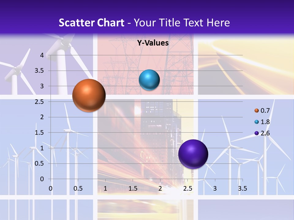 A Bunch Of Windmills Are Shown In This Presentation PowerPoint Template