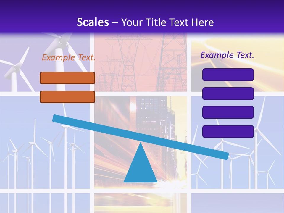A Bunch Of Windmills Are Shown In This Presentation PowerPoint Template