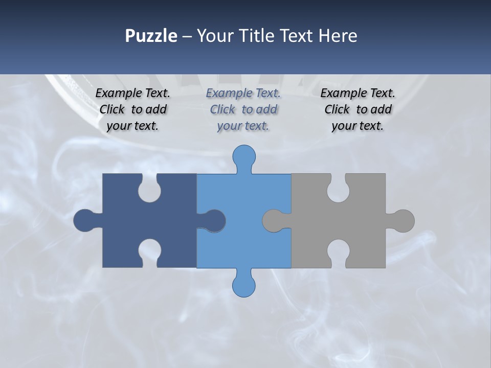 Smoke Coming Out Of A Frying Pan On Top Of A Stove PowerPoint Template