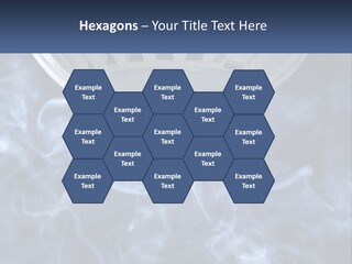 Smoke Coming Out Of A Frying Pan On Top Of A Stove PowerPoint Template