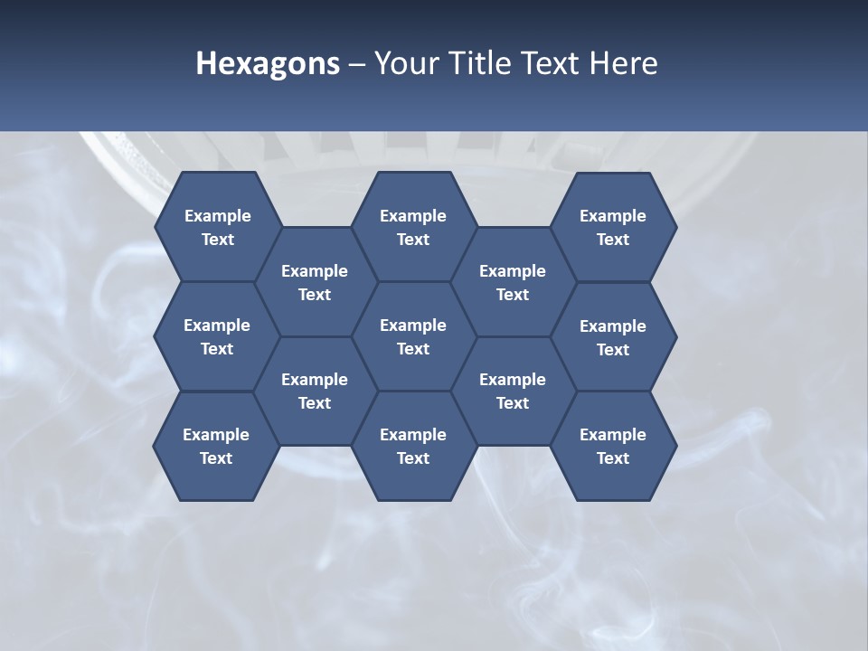 Smoke Coming Out Of A Frying Pan On Top Of A Stove PowerPoint Template