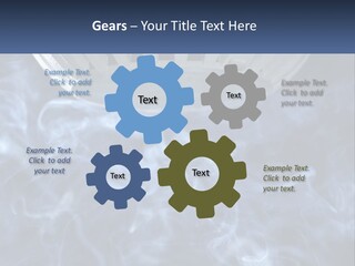 Smoke Coming Out Of A Frying Pan On Top Of A Stove PowerPoint Template