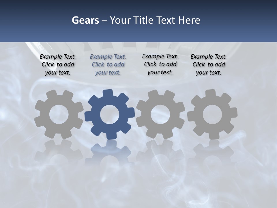 Smoke Coming Out Of A Frying Pan On Top Of A Stove PowerPoint Template