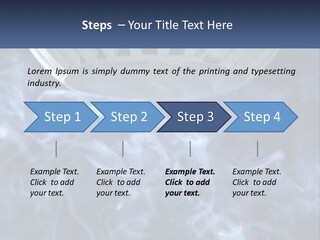 Smoke Coming Out Of A Frying Pan On Top Of A Stove PowerPoint Template