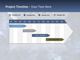 Smoke Coming Out Of A Frying Pan On Top Of A Stove PowerPoint Template