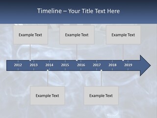 Smoke Coming Out Of A Frying Pan On Top Of A Stove PowerPoint Template