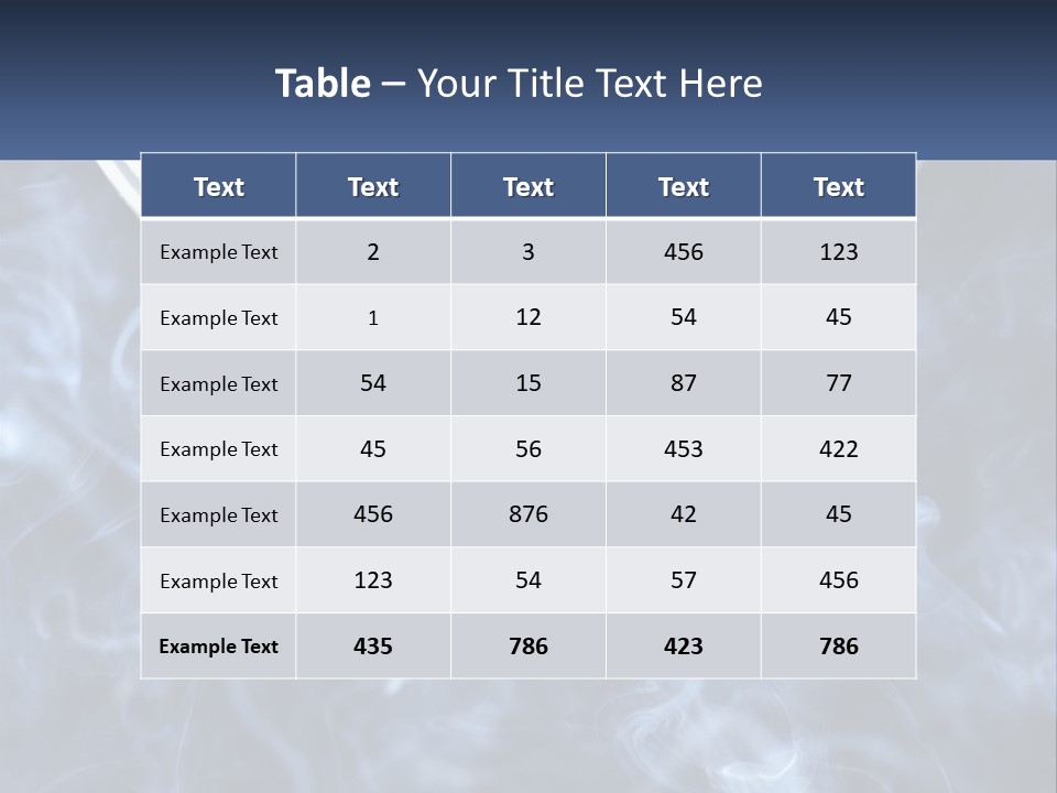 Smoke Coming Out Of A Frying Pan On Top Of A Stove PowerPoint Template