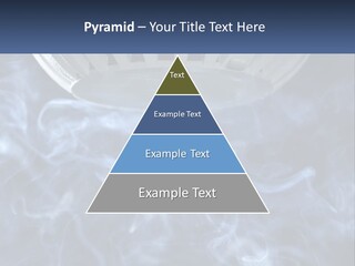 Smoke Coming Out Of A Frying Pan On Top Of A Stove PowerPoint Template