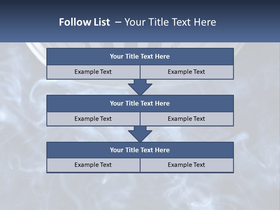Smoke Coming Out Of A Frying Pan On Top Of A Stove PowerPoint Template