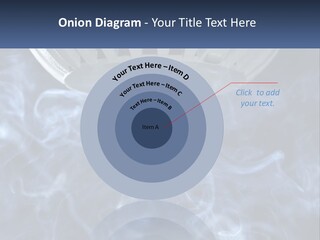 Smoke Coming Out Of A Frying Pan On Top Of A Stove PowerPoint Template