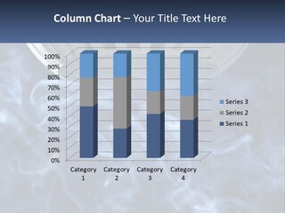 Smoke Coming Out Of A Frying Pan On Top Of A Stove PowerPoint Template