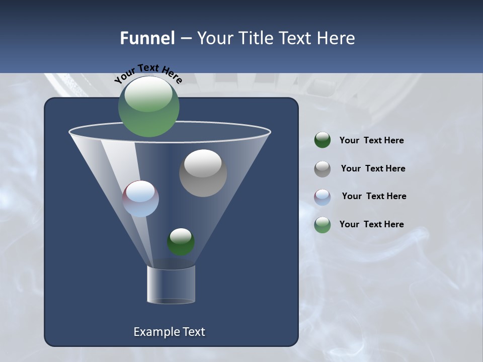 Smoke Coming Out Of A Frying Pan On Top Of A Stove PowerPoint Template