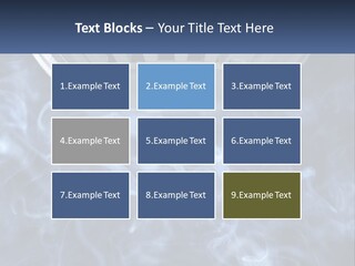 Smoke Coming Out Of A Frying Pan On Top Of A Stove PowerPoint Template