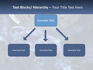 Smoke Coming Out Of A Frying Pan On Top Of A Stove PowerPoint Template