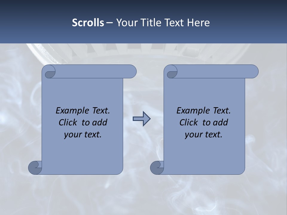 Smoke Coming Out Of A Frying Pan On Top Of A Stove PowerPoint Template