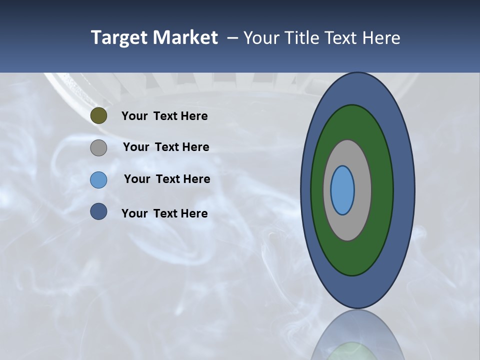 Smoke Coming Out Of A Frying Pan On Top Of A Stove PowerPoint Template