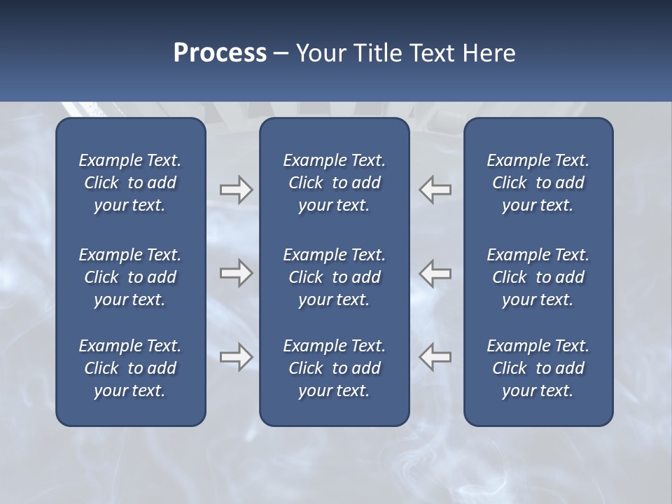Smoke Coming Out Of A Frying Pan On Top Of A Stove PowerPoint Template