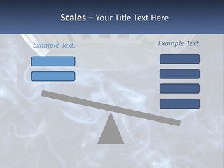 Smoke Coming Out Of A Frying Pan On Top Of A Stove PowerPoint Template