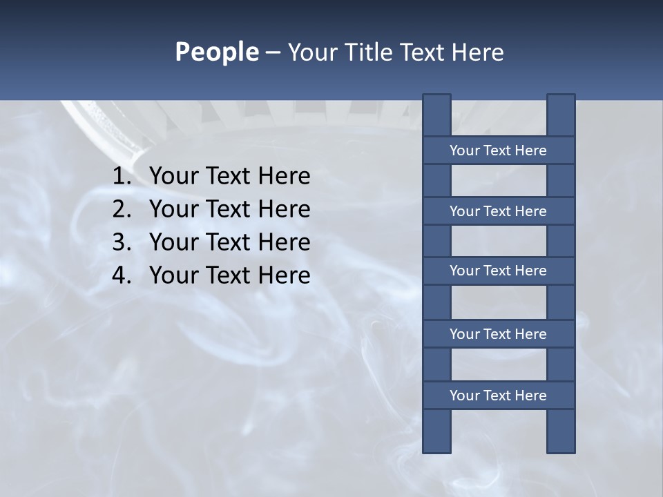 Smoke Coming Out Of A Frying Pan On Top Of A Stove PowerPoint Template